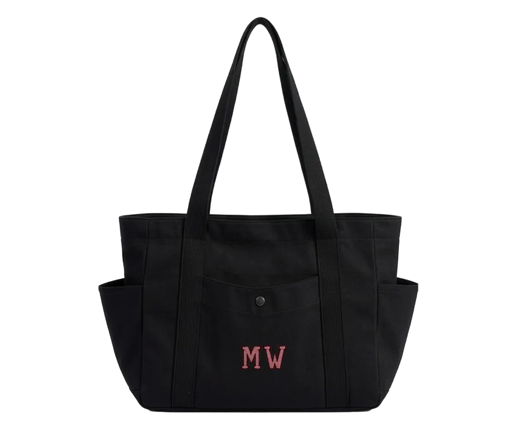Empty Bag - Front - Black - 2 Athletic 1 smaller.webp